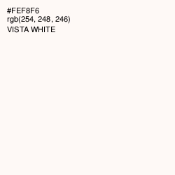#FEF8F6 - Vista White Color Image
